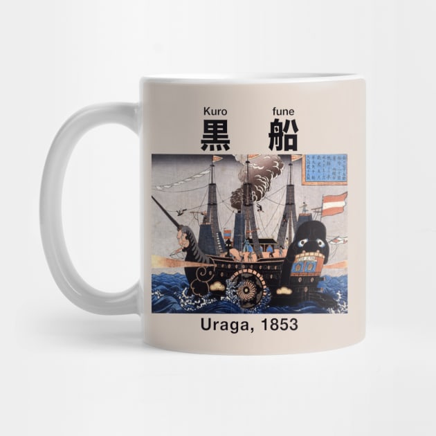 Kurofune (Black Ships): Uraga, 1853 by MrK Shirts